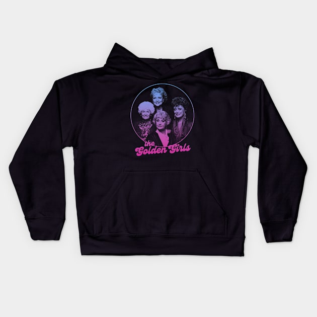 Golden Girls Thank You For Being a Friend Kids Hoodie by SYNDICATE WORLD